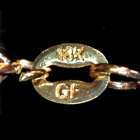 FAUX PEARL CIRCULAR PENDANT & 18KGF CHAIN -JNPPTD1 - Picture 5 of 5